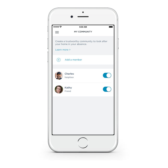 Somfy 2401506A Premium Home Security System-Plug and Play Alarm with Smart Connectivity, Includes Motion, Outdoor Siren, 3 Door and Window Sensors, White