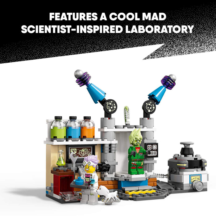 LEGO 70418 Hidden Side J.B.'s Ghost Lab Set, AR Games App, Interactive Augmented Reality Playset for iPhone/Android