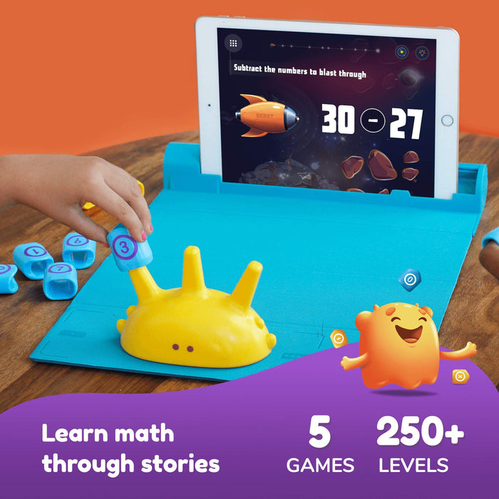Shifu Plugo Count - Math Game with Stories & Puzzles | Ages 5-10 years Interactive STEM Toy | Educational Gift Boys & Girls (App Based)