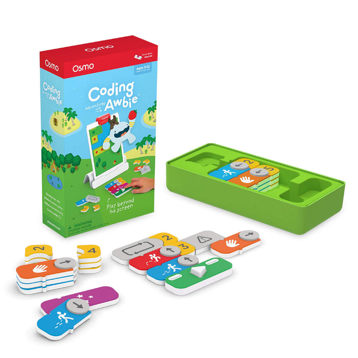 Osmo - Coding Awbie Game - Ages 5 - 12 - Coding & Problem Solving - For iPad and Fire Tablet (Osmo Base Required)