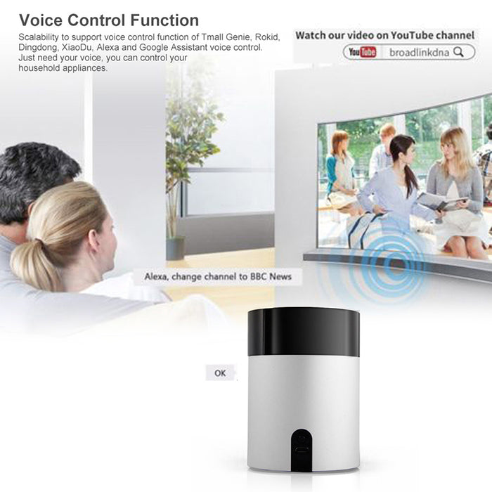 Choifoo Smart Home WiFi IR 4G Controller for Alexa Google Home IFTTT APP Remote Control Pk RMMini3 for Smart Appliances
