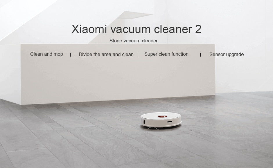 Xiaomi Roborock S50 S55 Vacuum Cleaner 2 MI Robot Smart Planned Cleaning support Amazon Alexa  Google Home
