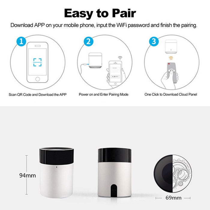 Choifoo IR Smart Remote Control 2.4G WiFi Smart Home Automation for Alexa Google home For air conditioning TV Light and Plug pk mini3