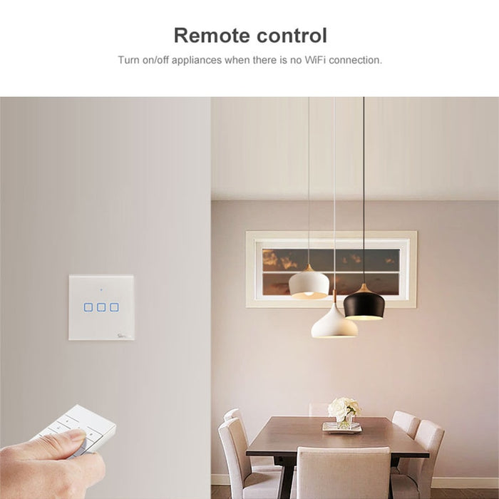 Sonoff IFan03 Wi-Fi Ceiling Fan And Light Controller Support 433MHz RF Bridge Remote Control By App Ewelink New Smart Home