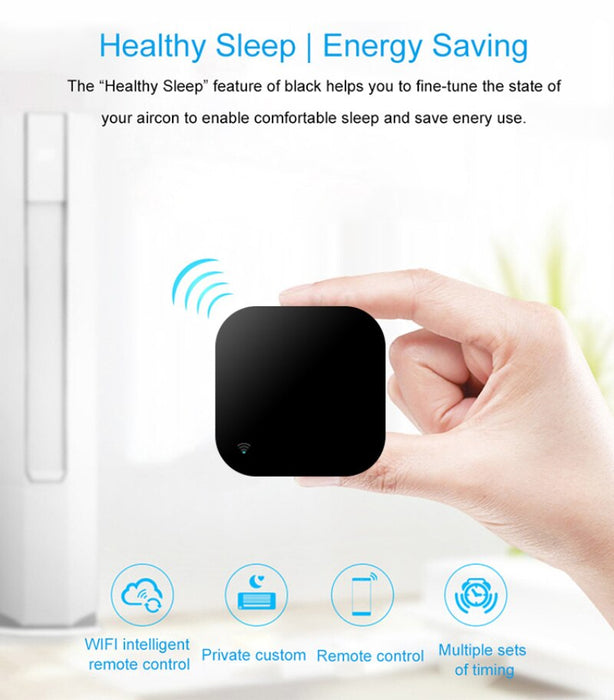 Choifoo Mini Smart Home Automation 2.4GHz WIFI IR Remote with Alexa,Google home Voice Intelligent Universal Remote Controller Smart Home