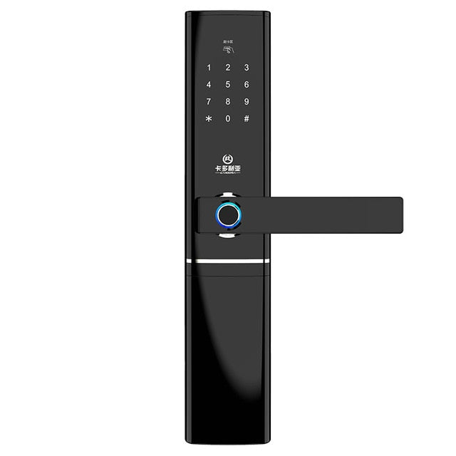 Liscn Smart Fingerprint Door Lock  Security  Intelligent Lock  Biometric Electronic Wifi Door Lock With Bluetooth APP Unlock