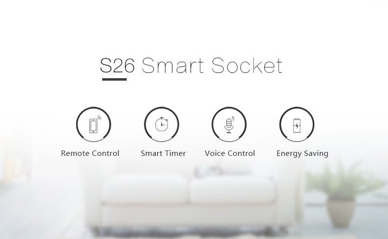 Sonoff 5Pcs Sonoff S26 WiFi Smart Socket Wireless Plug Power Socket Smart Home Switch Smart Remote Control for Alexa Google Assistant